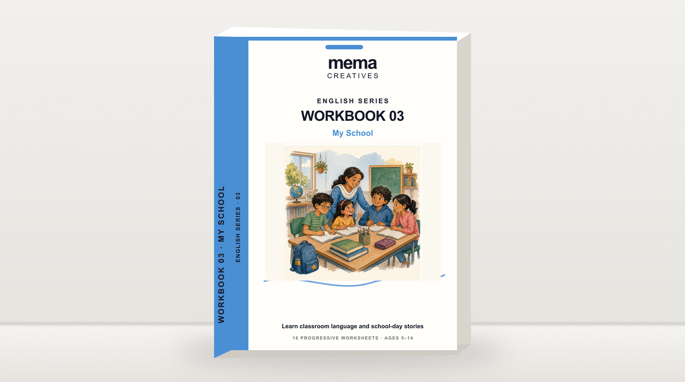 English Workbook 3: My School