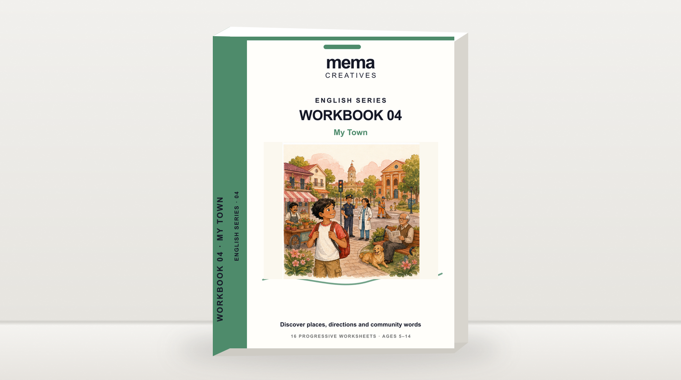 English Workbook 4: My Town
