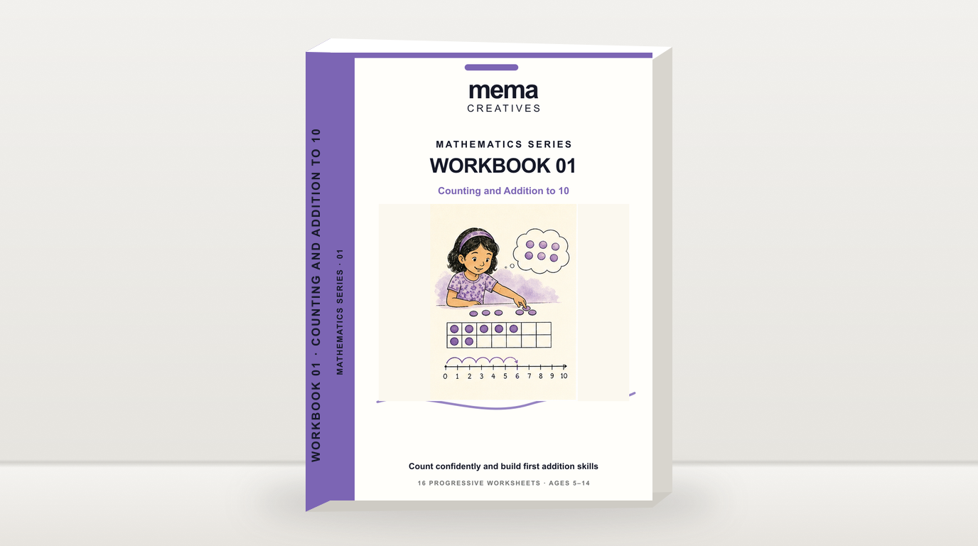 Mathematics Workbook 1: Counting and Addition to 10