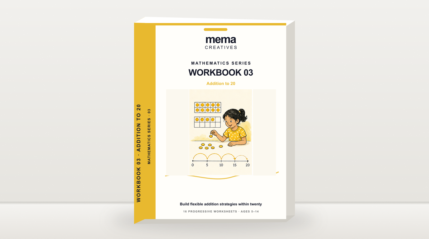 Mathematics Workbook 3: Addition to 20